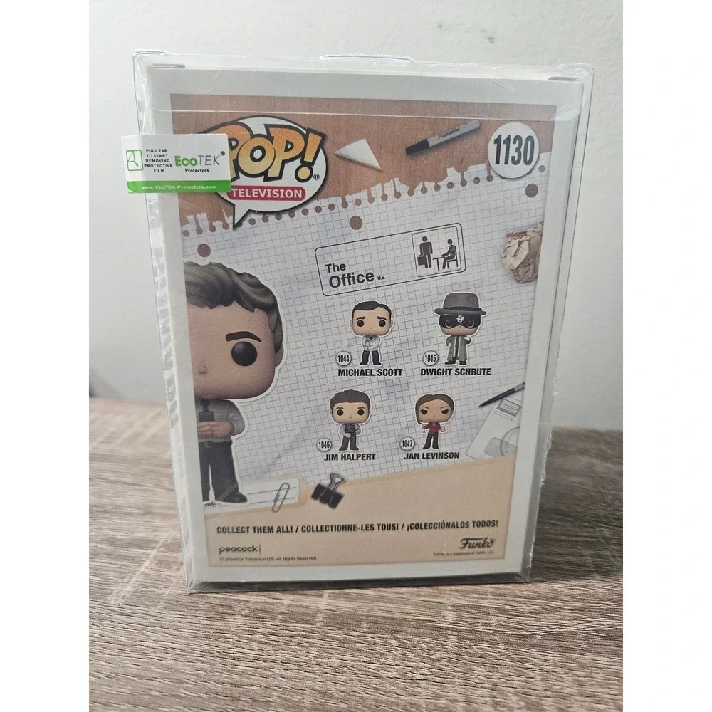 Funko Pop The Office Ryan Howard Blond 1130 Walmart Exclusive with Protector